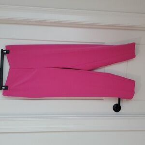 LOFT ❤️ High Rise Straight Pants Size 10 Pink